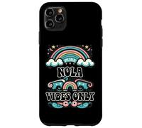 Carcasa para iPhone 11 Pro MAX NOLA Vibes Only Cute Retro Girls NOLA Name