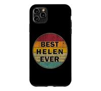 Carcasa para iPhone 11 Pro MAX Nombre Personalizado Helen I Love Helen Retro Vintage Style