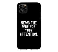 Carcasa para iPhone 11 Pro MAX Noticias la Guerra por su atención Witty Observational