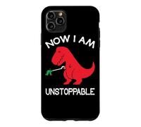 Carcasa para iPhone 11 Pro MAX Now I'm Unstoppable - Funny T-Rex Dinosaur