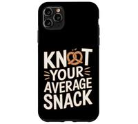 Carcasa para iPhone 11 Pro MAX Nuda su Aperitivo Promedio - Oktoberfest para Amantes de la Comida de Pretzel