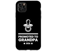 Carcasa para iPhone 11 Pro MAX Nuevo diseño Divertido de Anuncio de Llegada de bebé Grandpa EST 2026
