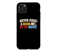 Carcasa para iPhone 11 Pro MAX Nunca juzgues un Libro Película Lectura Humor
