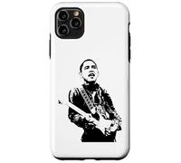 Carcasa para iPhone 11 Pro MAX Obama Rock Guitar Demócrata Barack Obama Presidente Estadounidense