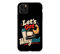 Carcasa para iPhone 11 Pro MAX Obtengamos el Humor de proteína de suero de Leche Wheysted Bodybuilding