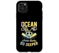 Carcasa para iPhone 11 Pro MAX Ocean City Maryland, Donde los buceadores profundizan en el Buceo
