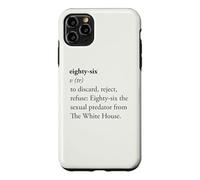 Carcasa para iPhone 11 Pro MAX Ochenta y Seis Diccionario Definición Activista Político Diseño
