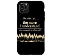 Carcasa para iPhone 11 Pro MAX Off Grid Humor Bosque Cita Desierto Camping Naturaleza