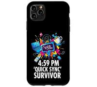 Carcasa para iPhone 11 Pro MAX Office Worker 4:59 PM Quick Sync Survivor Meme