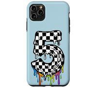 Carcasa para iPhone 11 Pro MAX Official A Handful Drippy Number 5 Checkered Slime Kid Boy