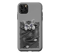 Carcasa para iPhone 11 Pro MAX Oficial Spiral Bright Eyes Kitten Gothic Fantasy
