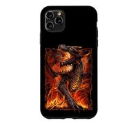 Carcasa para iPhone 11 Pro MAX Oficial Spiral Draconis Flame Gothic Fantasy
