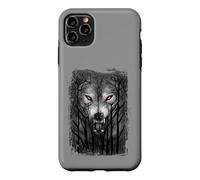 Carcasa para iPhone 11 Pro MAX Oficial Spiral Forest Wolf Gothic Fantasy