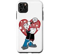 Carcasa para iPhone 11 Pro MAX Oh Popeye The Sailor Man Olive OYL Love Día de San Valentín