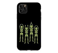 Carcasa para iPhone 11 Pro MAX Ohio Skeleton Halloween Retro Vintage Aesthetic Graphic