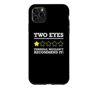 Carcasa para iPhone 11 Pro MAX Ojo de Cristal de prótesis de Ojo Medio Ciego Divertido