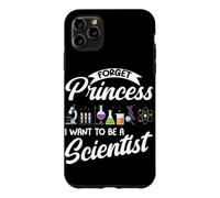 Carcasa para iPhone 11 Pro MAX Olvídate de la Princesa Quiero ser científico Física Chicas