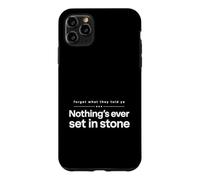Carcasa para iPhone 11 Pro MAX Olvídate de lo Que te dijeron Que Nada está Escrito en Piedra