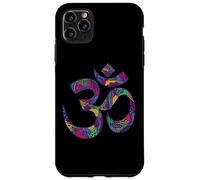 Carcasa para iPhone 11 Pro MAX Om Símbolo Namaste AUM Ohm Hindú Zen Tantra Yoga Día