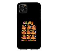 Carcasa para iPhone 11 Pro MAX On My Wurst Behavior Oktoberfest Shirt Funny Bratwurst