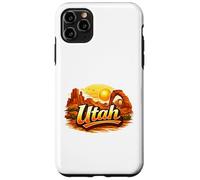 Carcasa para iPhone 11 Pro MAX Orgullo del Paisaje del Atardecer del cañón del Desierto de Utah
