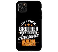 Carcasa para iPhone 11 Pro MAX Orgulloso Hermano Freaking Impresionante Gerente General