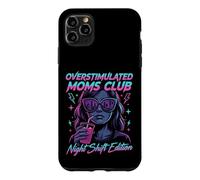 Carcasa para iPhone 11 Pro MAX Overstimulated Moms Club Retro Night Shift Edition Mama
