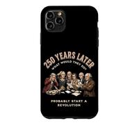 Carcasa para iPhone 11 Pro MAX Padres fundadores estadounidenses 250 años después
