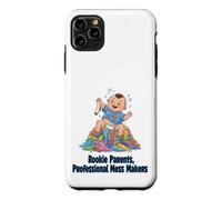 Carcasa para iPhone 11 Pro MAX Padres novatos Creadores de desorden Profesionales Diseño