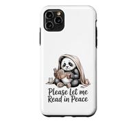Carcasa para iPhone 11 Pro MAX Panda Leyendo por Favor déjame Leer en Paz