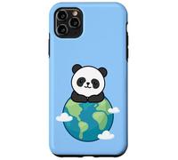 Carcasa para iPhone 11 Pro MAX Panda Madre Tierra Día Divertido para Amante del Planeta Ambiente