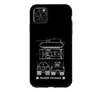 Carcasa para iPhone 11 Pro MAX Panzer VIII Maus Tanque Alemán WW2