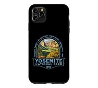 Carcasa para iPhone 11 Pro MAX Parque Nacional Yosemite California USA Retro Senderismo Camping
