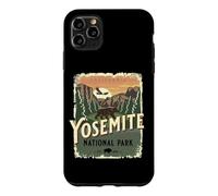 Carcasa para iPhone 11 Pro MAX Parque Nacional Yosemite California USA Vintage Travel Design