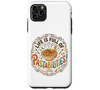 Carcasa para iPhone 11 Pro MAX Pasta Lover Comida Italiana Juego de Palabras Spaghetti Noodle