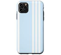 Carcasa para iPhone 11 Pro MAX Pastel Blue Vertical Striped Pattern Cool Lines