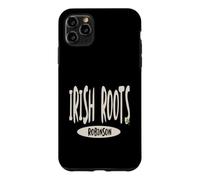 Carcasa para iPhone 11 Pro MAX Patrimonio irlandés Raíces irlandesas Robinson Apellido