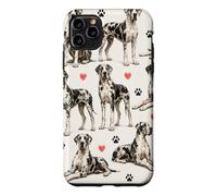 Carcasa para iPhone 11 Pro MAX Patrón de Gran danés Deutsche Dogge