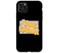 Carcasa para iPhone 11 Pro MAX Paul Frank - Marco de Cuadros (diseño de Burbuja), Color Amarillo