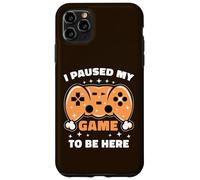 Carcasa para iPhone 11 Pro MAX Pausé mi Juego para Estar aquí Turquía Acción de Gracias Gamer Boys