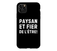 Carcasa para iPhone 11 Pro MAX Paysan Et Fier De L'être Pour Les Agriculteurs Engagés