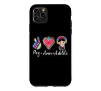 Carcasa para iPhone 11 Pro MAX Peace Love Adelita Funny Mexican Spanish Saying México Team
