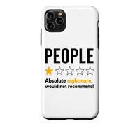 Carcasa para iPhone 11 Pro MAX People One Star Absolute Nightmare Would Not Recommend