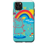 Carcasa para iPhone 11 Pro MAX Peppa Pig Rainbow