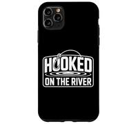 Carcasa para iPhone 11 Pro MAX Pesca con Mosca Hooked On The River Pescador Rio