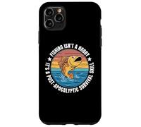 Carcasa para iPhone 11 Pro MAX Pesca Supervivencia Humor Pescador Prepper Pescador