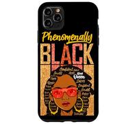 Carcasa para iPhone 11 Pro MAX Phenomenally Black Girl Magic Melanin Love Mujeres Niñas Mamá