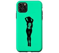 Carcasa para iPhone 11 Pro MAX Piña Swinger con diseño de Silueta Sexy