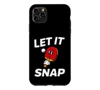 Carcasa para iPhone 11 Pro MAX Ping Pong Table Tennis Let It Snap Retro Paddle