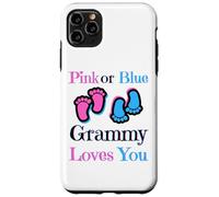 Carcasa para iPhone 11 Pro MAX Pink Or Blue Grammy Loves You Baby Girl Or Boy Pronto
